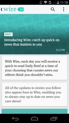 Circa News android App screenshot 1